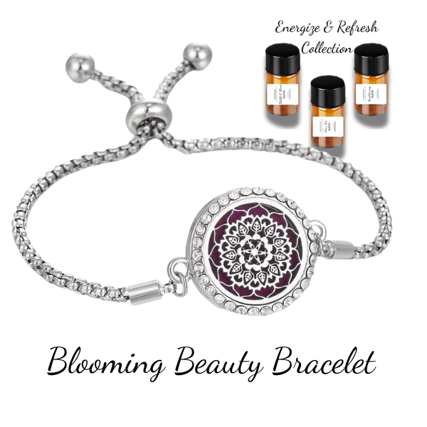 Aromatherapy Bracelet with Essential Oil Diffuser