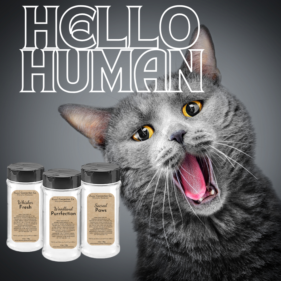 Discover your favorite scent with our new sample pack comes with 1 of each scent. Say goodbye to unpleasant litter box odors with our Kitty Litter Deodorizer! 