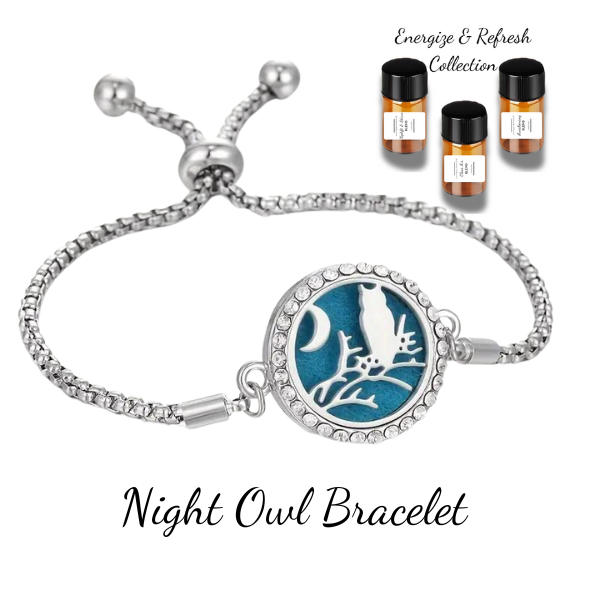 Aromatherapy Bracelet with Essential Oil Diffuser